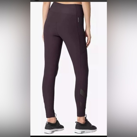 Mondetta Womens Active Legging High Waisted Yoga - Size L - Purple - Picture 12 of 12